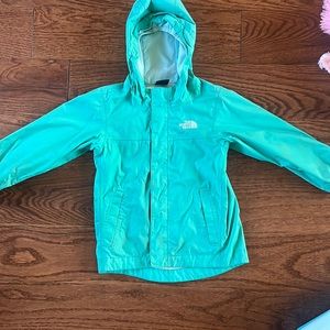 Toddler the north face rain jacket